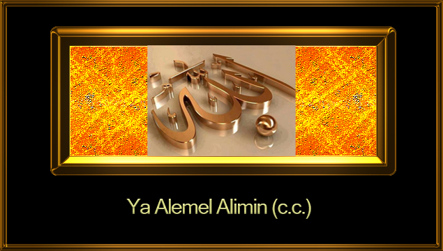Ya Alemel Alimin (c.c.)